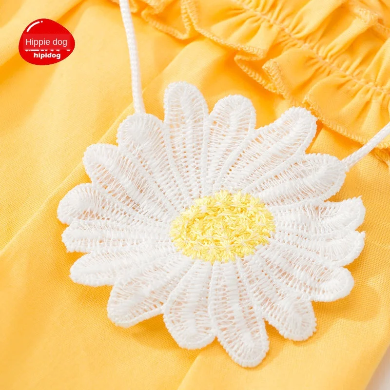 

dog clothesPet Medium Puppy dress Spring summer Products Costume Thin section breathable warm photo Props Princess dress