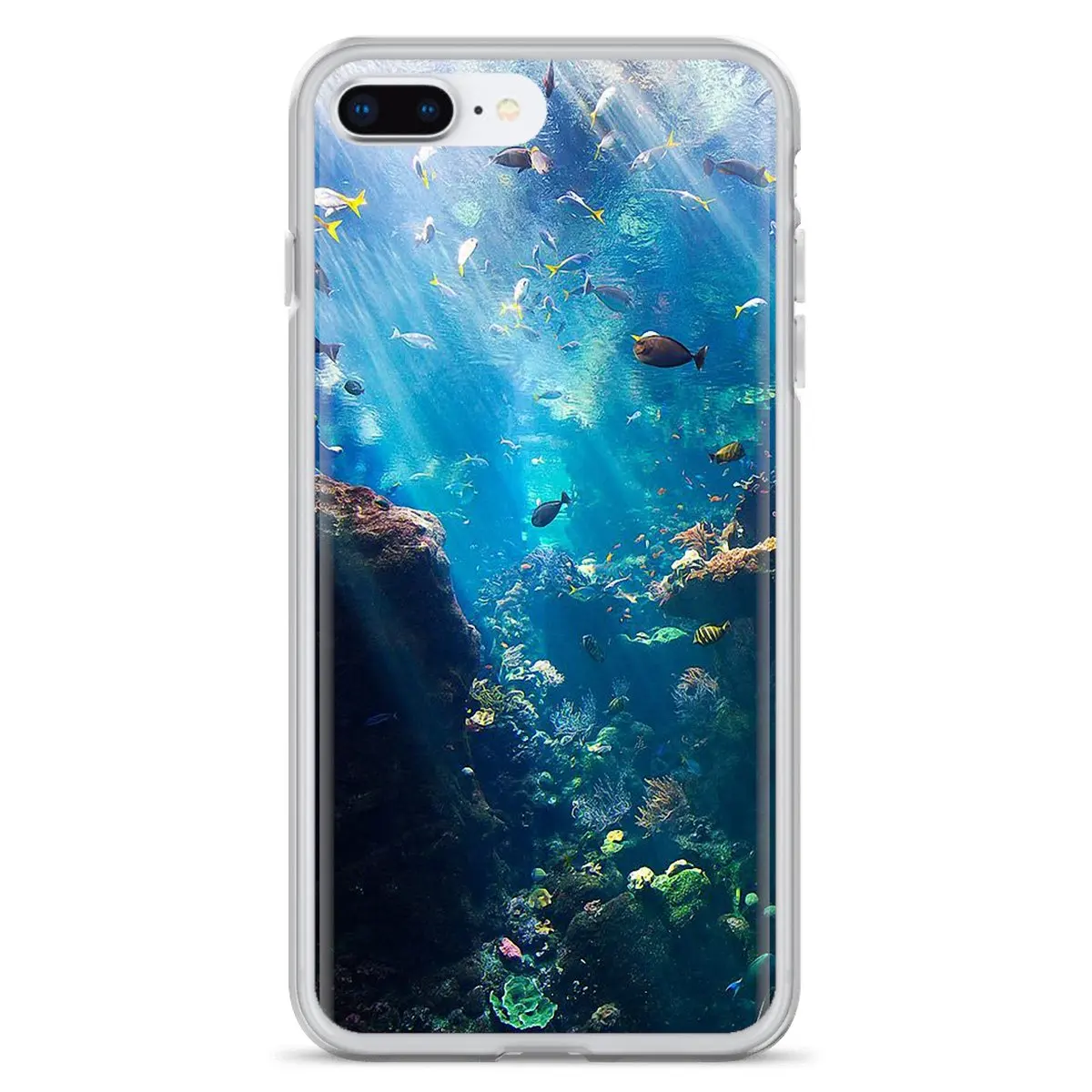 Волшебный морской океан для BQ BQS S 5059 5035 6040L HTC U11 U12 Plus LG K10 K8 K7 K4 2017 силиконовый чехол