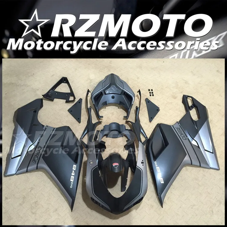 

New ABS Motorcycle whole Fairings kit Fit For Ducati 1098 848 1198 2007 2008 2009 2010 2011 2012 Matte black