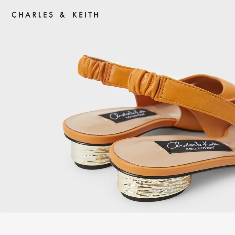 CHARLES＆KEITHNew Arrival for Spring Summer 2020SL1 71720036 Women sandals pointed toe Sandles &quotMules"|Боссоножки и