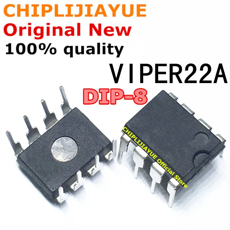 10 шт. VIPER22A DIP8 VIPER22 VIPer22A DIP 8 новый и оригинальный микросхема IC|work work|ic chip100 pcs |