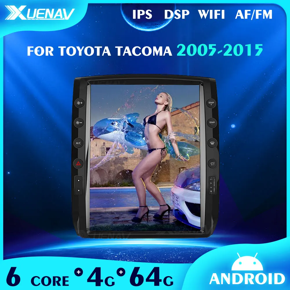 Автомобильный видеорегистратор PX6 2 Din для Toyota Tacoma 2005-2015 поддержка - Цена: 89543.92