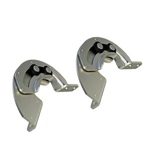 Петли скрытые скользящие CL119, 90 градусов, 2 шт.