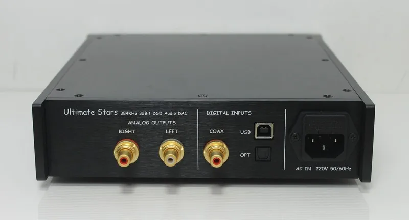 R-031 XMOS U208 One AK4497SEQ AK4118 DAC AK4497 DAC 32bit 384 K DSD DAC W/RC, TALEMA XMOS XU208 110 V/220 V AC цифровой источник