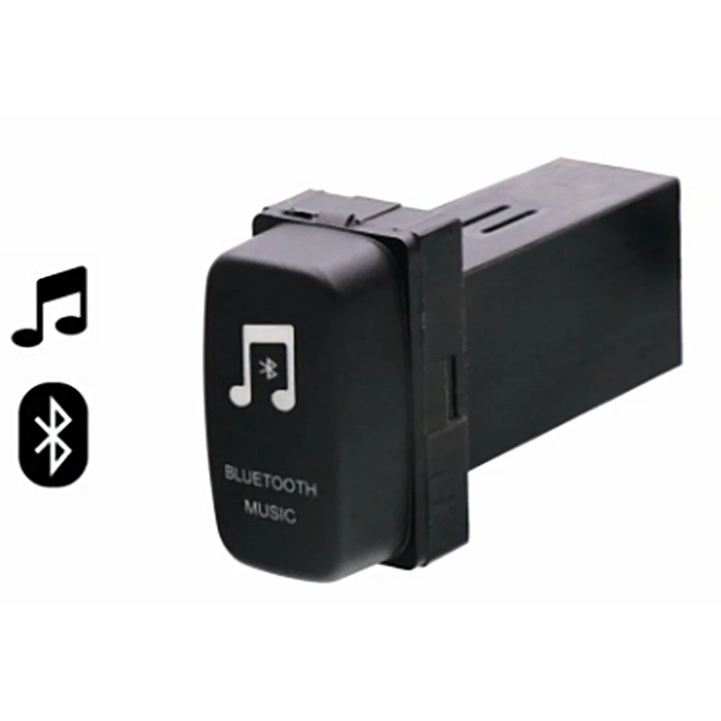 Car Bluetooth Music Adapter Module Panel Installation AUX Output Use for Mitsubishi Asx Lancer Outlander Pajero Fortis | Автомобили и