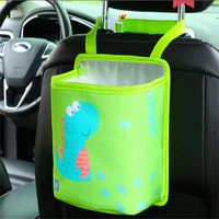 2021 june new creative car trash can storage bucket for in car multi function garbage bags stored in the car