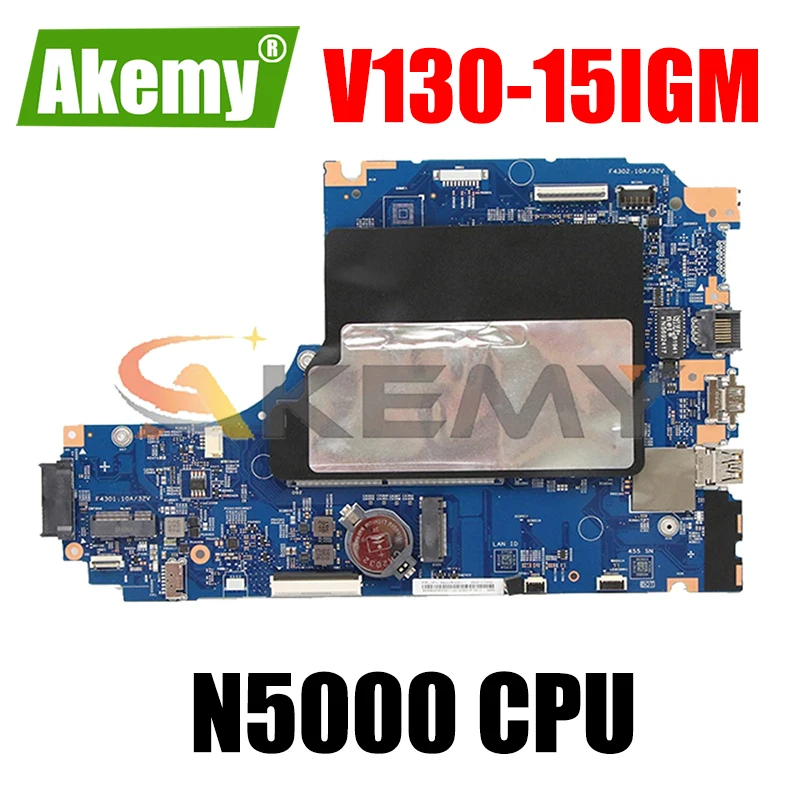 

Mainboard For Lenovo V130-15IGM laptop motherboard LV315GM 17839-1M 448.0DG04.001M with N5000 CPU tested 100% ing FRU 5B20R33012