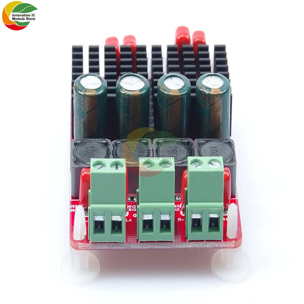 Ziqqucu WAVGAT TPA3116D2 50Wx2 2 0 плата усилителя TPA3116 PBTL 100 Вт стерео аудио усилители DC 24 В для 4