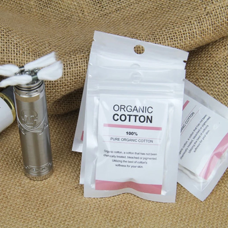 

Organic Cotton For Atomizer Coil Wick DIY Electronic Cigarette RDA RBA Heat Wire