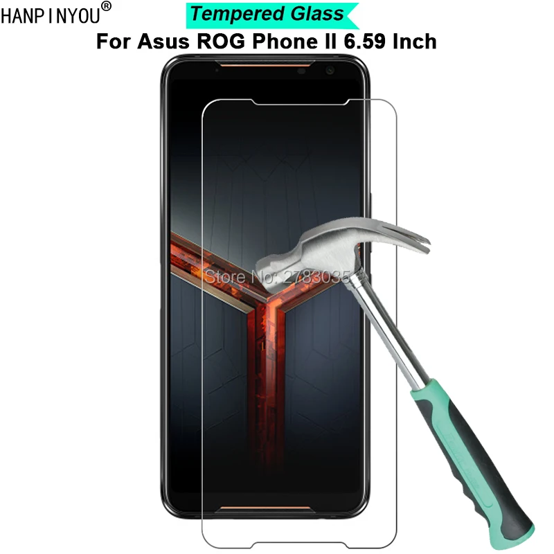 Для Asus ROG Phone II ZS660KL 6 59 &quotновая твердость 9H 2.5D ультратонкая закаленная