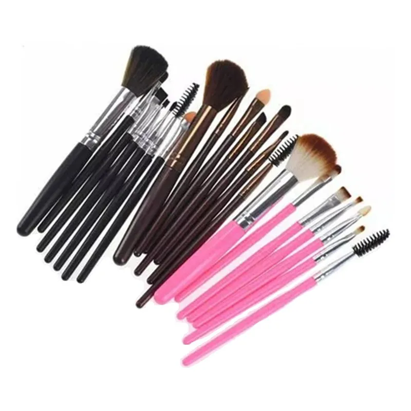 Набор профессиональных кистей для макияжа кисточки пудры основы под макияж