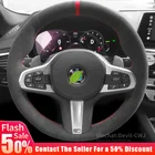 Чехол на руль из алькантары для Audi A4L Q5L Sportback Q3 A3 A6L Q2L A5 A7 A8 A6