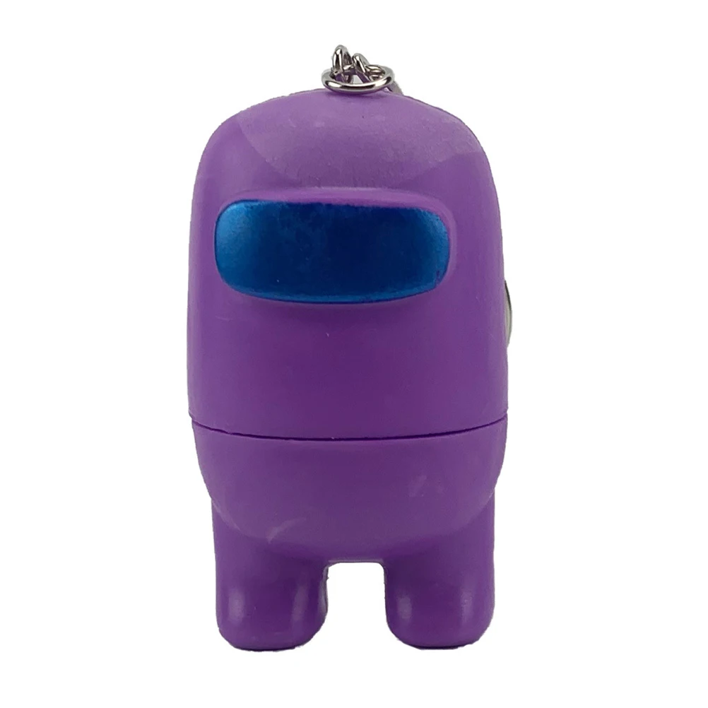 

6pcs/set Among Us Toys Anime Figure Keychain Models Action Toy Figures Game DIY Decoration Capsule Doll Blind Doll Keychain gift