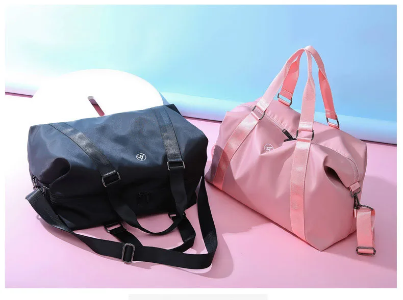 Wobag модная розовая спортивная женская сумка для занятий йогой, тренировочная сумка для отдыха на открытом воздухе, повседневная дорожная сумка