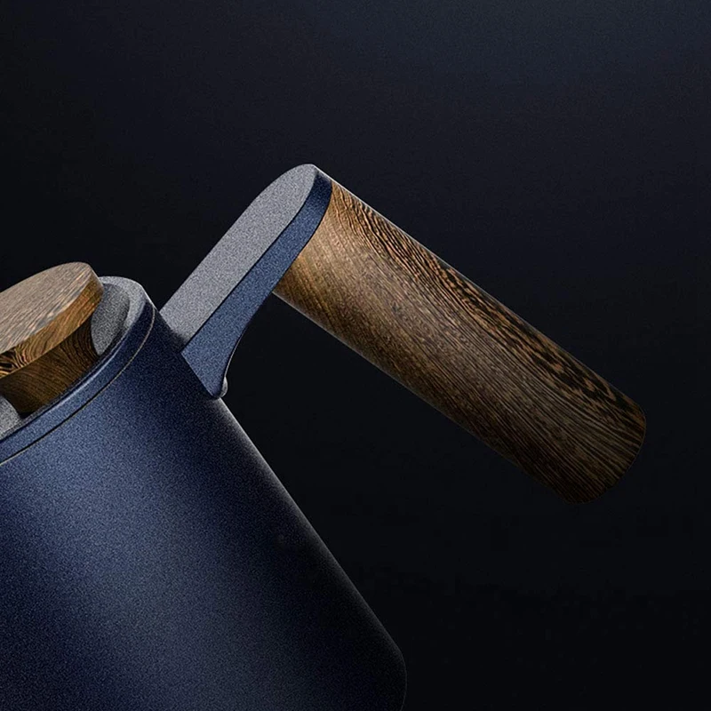 350Ml Coffee Pot Kettle Gooseneck Tea Long Narrow Spout Maker With Wooden Handle | Дом и сад