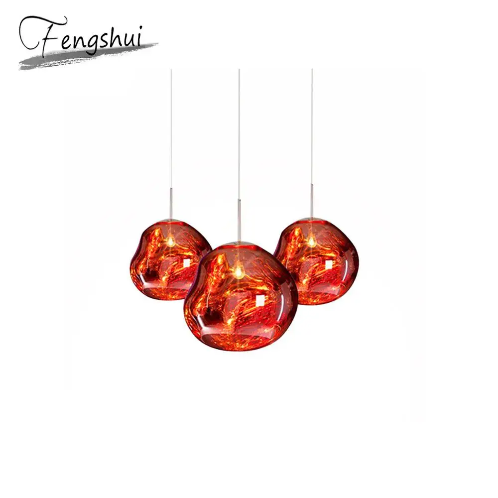 Nordic вулканической лавы светодиодный подвесные светильники внутреннего декора