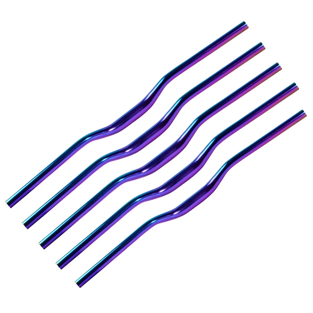 Mountain Colourful Bicycle XC/DH Speed Drop Off-road Extended Coloured Swallow Handlebar 750MM | Спорт и развлечения