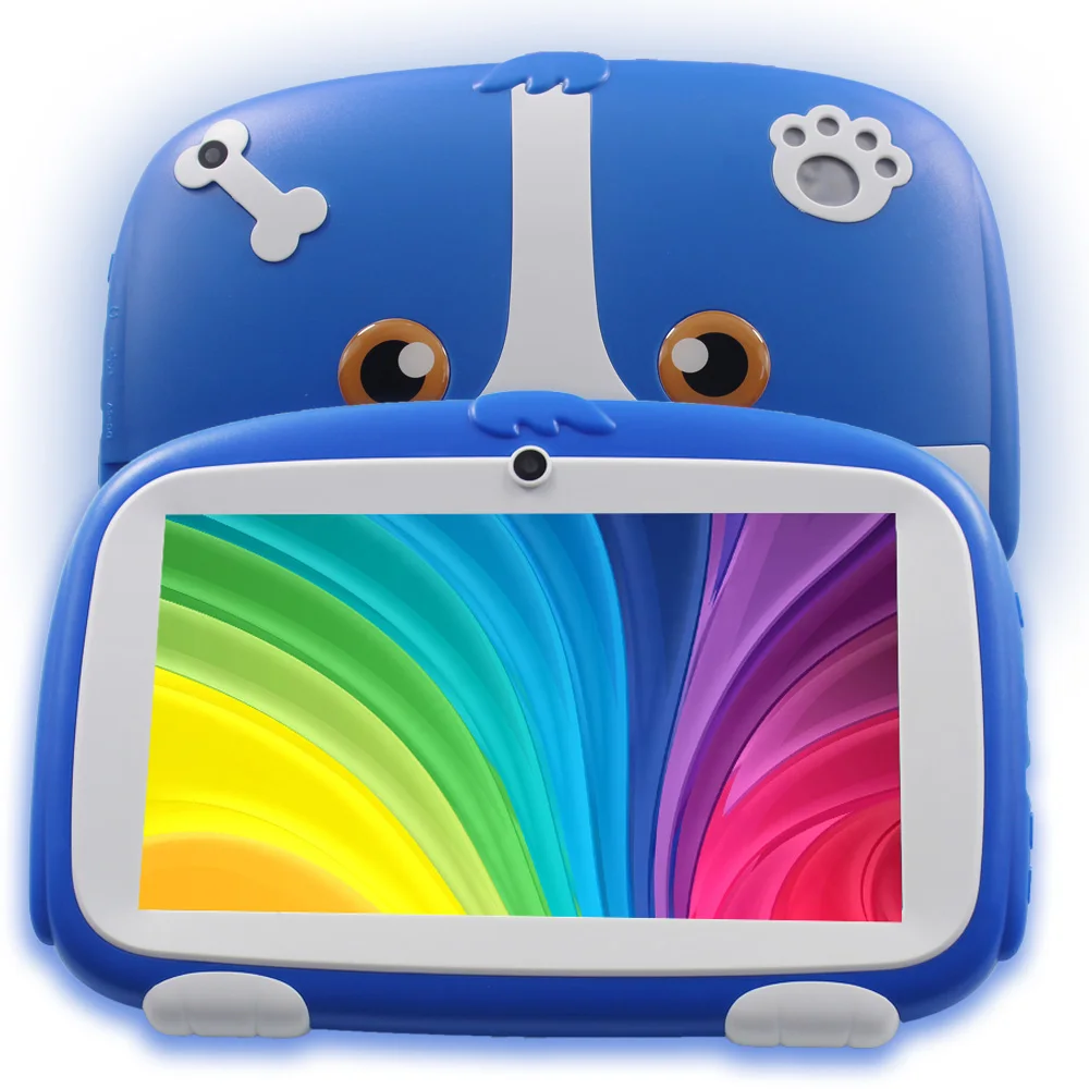 Новый 7-дюймовый планшетный ПК BDF Android милый детский четырехъядерный лучшие