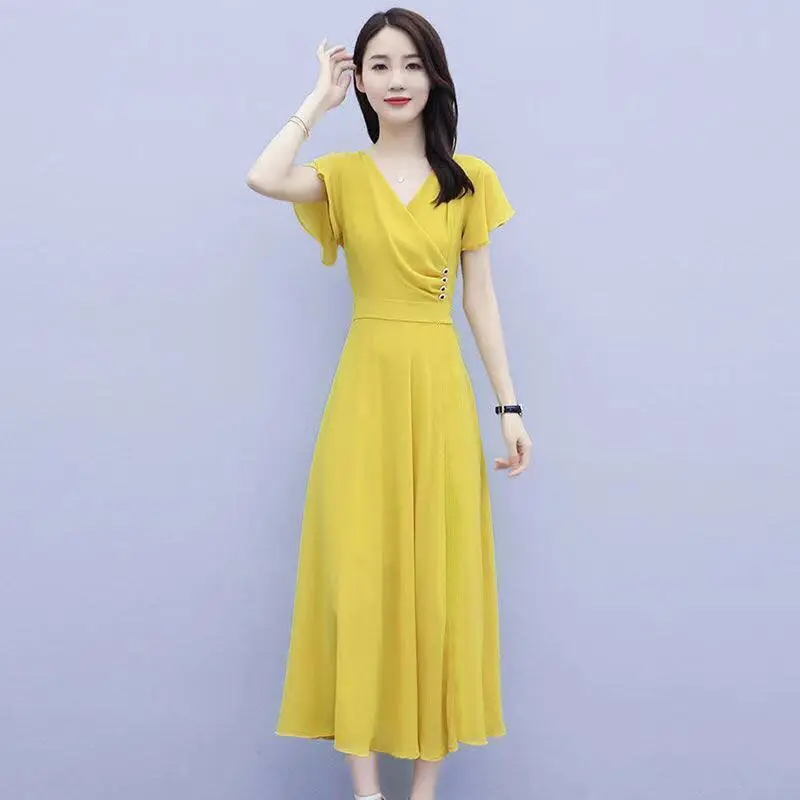 

Женское облегающее платье с V-образным вырезом, длинным рукавом и драпировкой