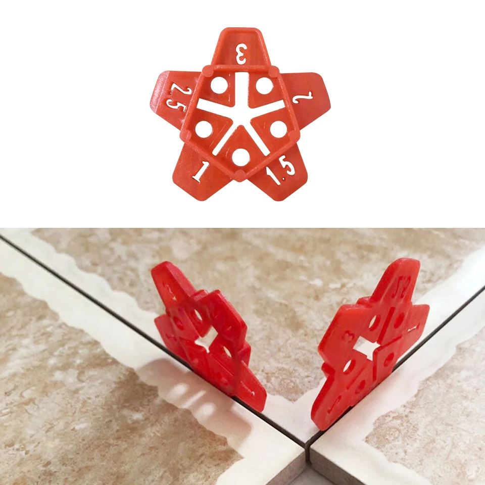 

201pcs Ceramic Tile Level System Adjustment Tool 2mm/2.5mm/3mm Floor Tile Gap Card 0.7mm/1mm Tile Level Device Construction Tool