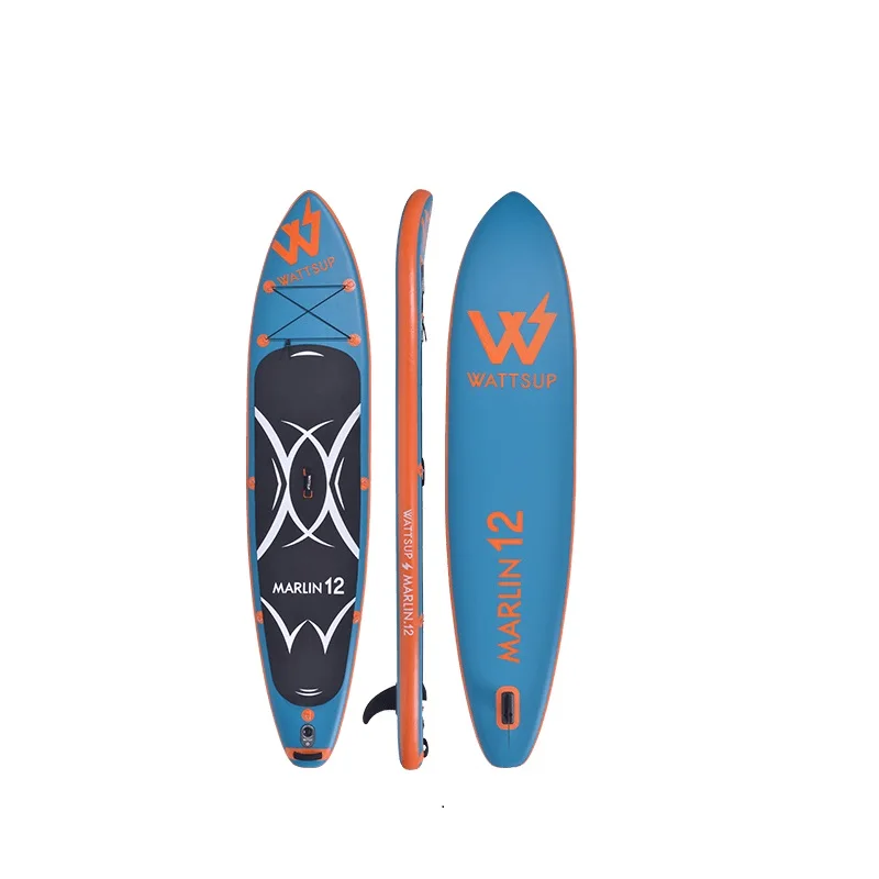 Inflatable Surf Stand up SUP paddle board iSUP Surfboard All Round 2019 Season MARLIN12 Szie365*81*15cm Surfing kayak boat | Спорт и