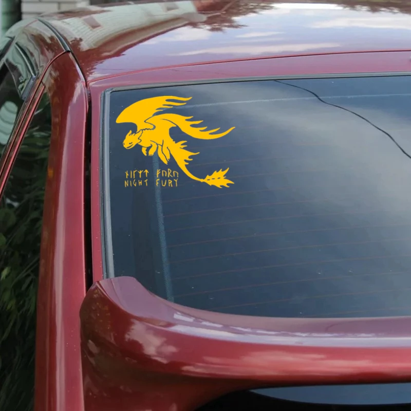 

CS-1658# dragon Toothless and Night Fury reflective funny car sticker vinyl decal for auto car stickers styling car decoration