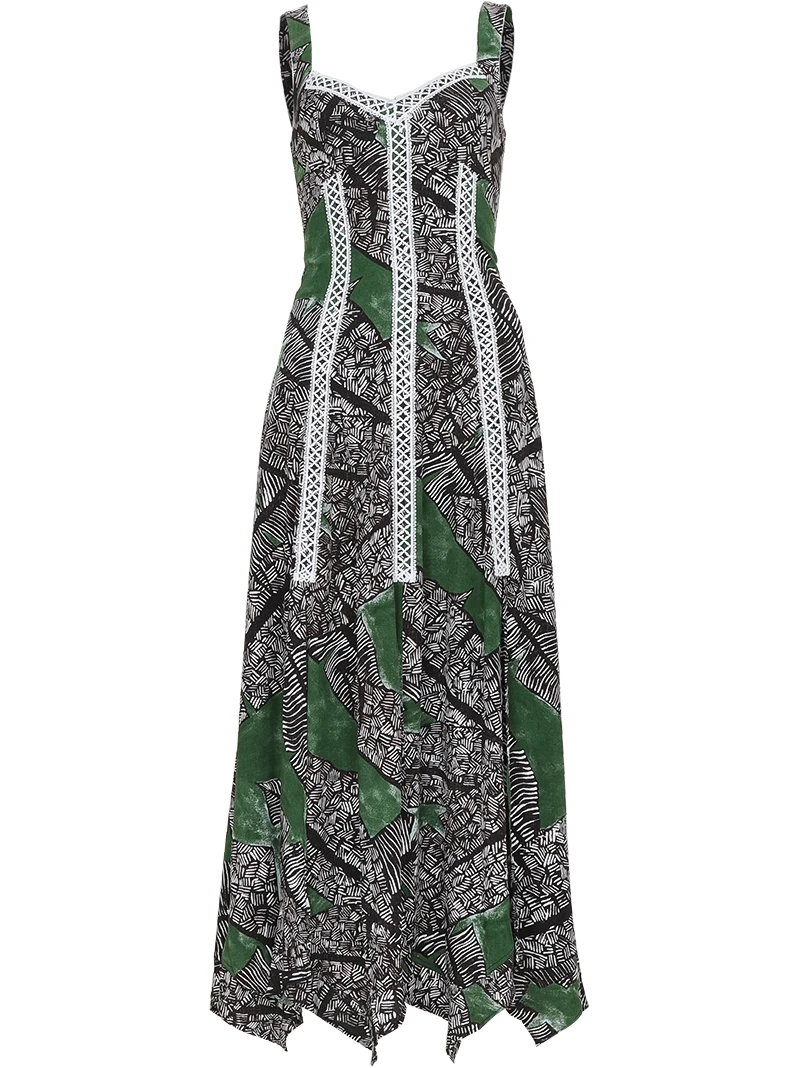

French Floral Fairy Super Fairy Forest Cotton Sling Dress Female Summer