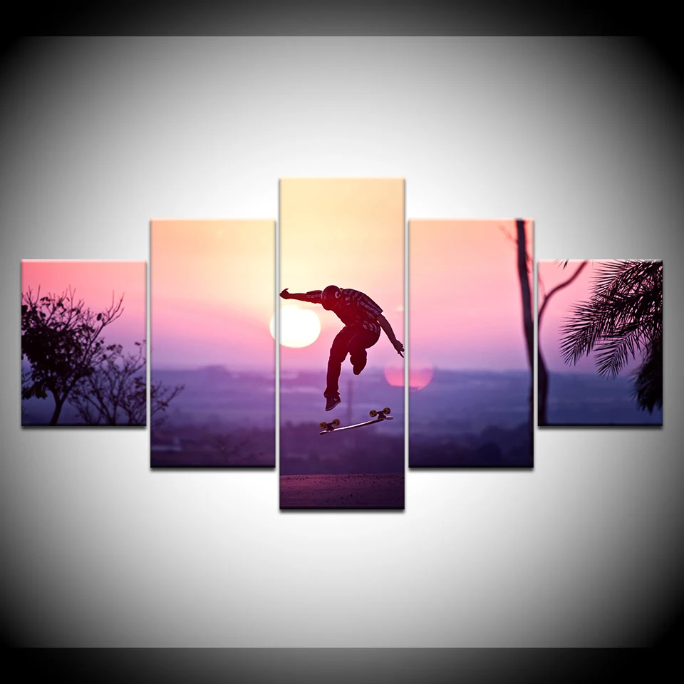 Модульный художественный скейтборд для подростков набор из 5 предметов