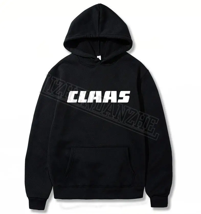 Новинка толстовка с капюшоном для трактора Claas зимний мужской пуловер Мужское