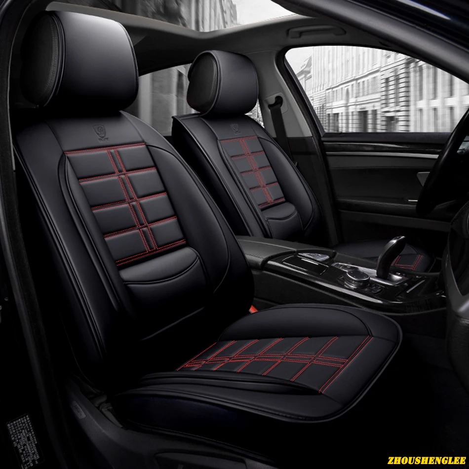 Авто из искусственной кожи для автомобильных сидений для ssangyong korando zotye t600 peugeot 508 sw 607 507 407 408 mercedes w245 подушки сиденья автомобиля