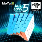 Профессиональный волшебный куб MOYU Meilong 5*5*5, скоростной пазл, обучающие игрушки для взрослых, волшебный куб с кронштейном