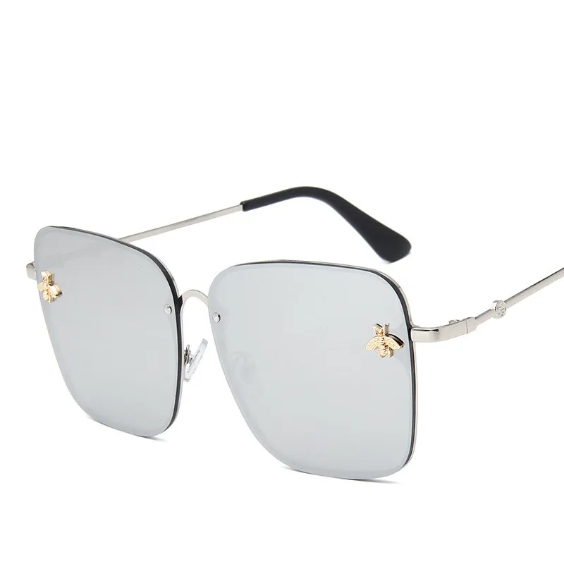 

Fashion Yellow Women Oversized Sunglasses Vintage Luxury Brand Pink Big Frame Color Lens UV400 Ladies Sun Glasses Shades Eyewear