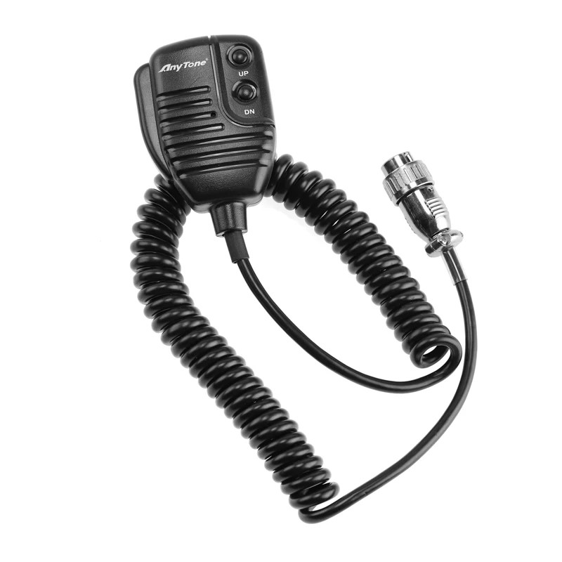 

Микрофон Spkeaker для автомобиля Anytone AT-708, двухсторонний приемопередатчик CB-радио 24-29 МГц, Любительский мобильный морской короткий волновой микрофон