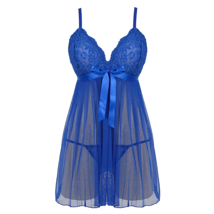 Женское сексуальное кружевное платье для сна с V-образным вырезом горячее