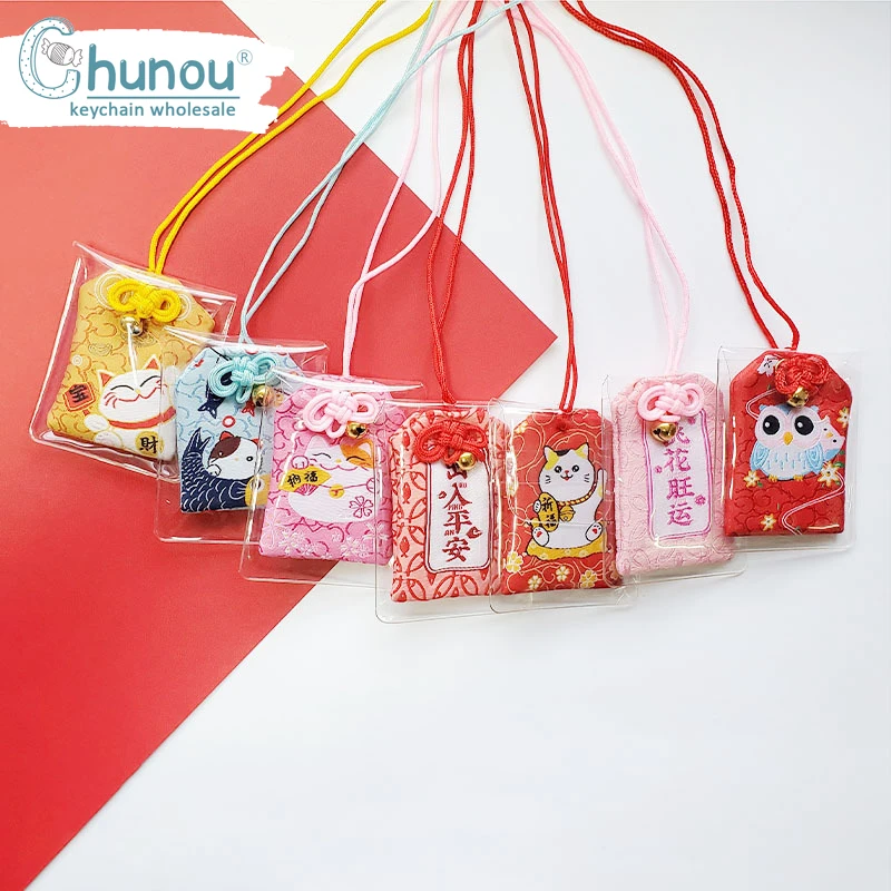 Японский Традиционный амулет талисман Churinga Periapt Maneki Neko Lucky Cat Fat Plutus брелок для