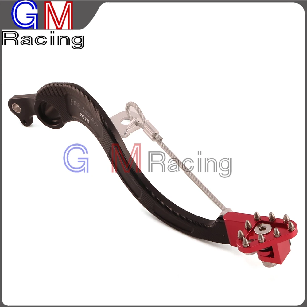CNC кованая Flexable педаль заднего ножного тормоза рычаг для HONDA CRF250X 04 07 CRF450X 05 17 CRF 250X