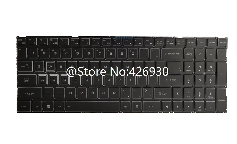 

Laptop Keyboard For illegear Laguna Kabylake English US Without Frame New
