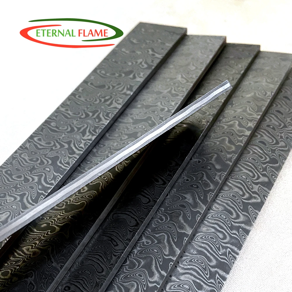 Заготовка из дамасской стали, полуготовый нож «сделай сам», изготовление дамасских лезвий типа CTS-XHP, закаливаемые пустые материалы Заготовка из дамасской стали, полуготовый нож «сделай сам», изготовление дамасских лезвий типа CTS-XHP, закаливаемые пустые материалы