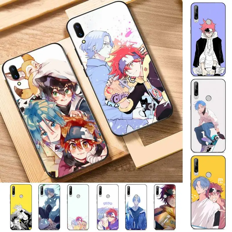 

Cute Anime Sk8 The Infinity Phone Case for Huawei Y 6 9 7 5 8s prime 2019 2018 enjoy 7 plus