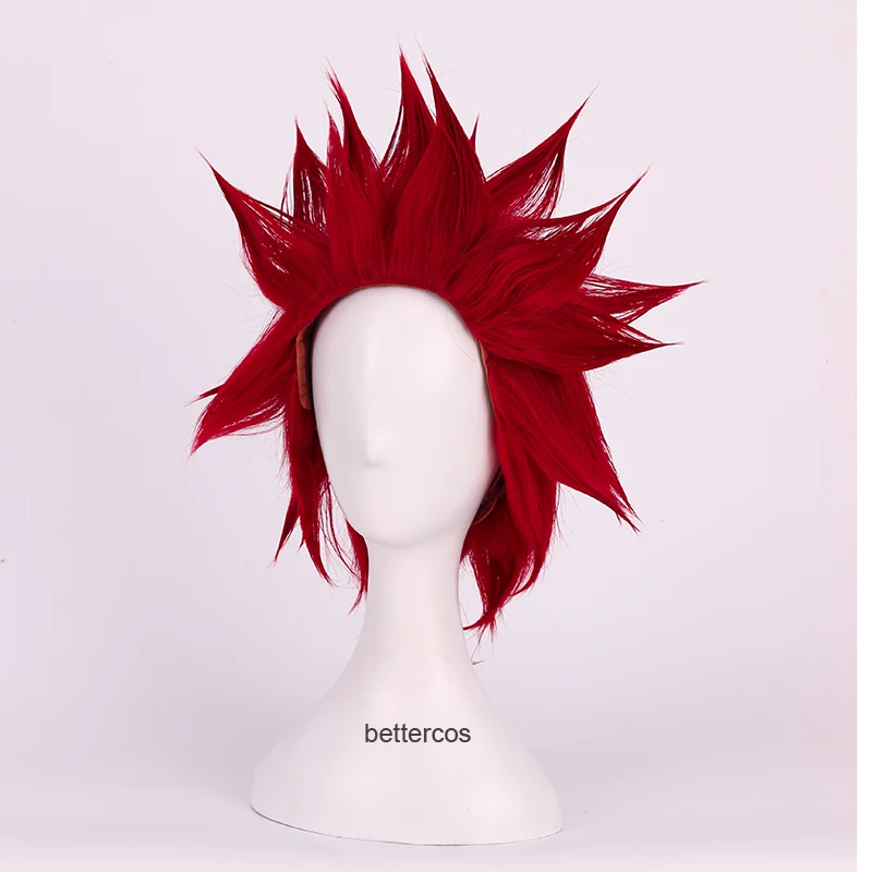 Парик для косплея My Boku no Hero моя геройская Академия Eijirou Kirishima Eijiro короткие красные