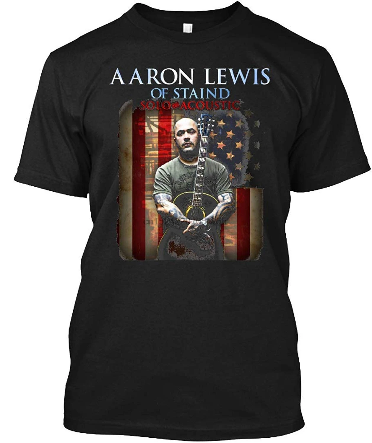 Аарон Льюис Тур 2019 Cancan 4 TeeT Shirt|Мужские футболки| |