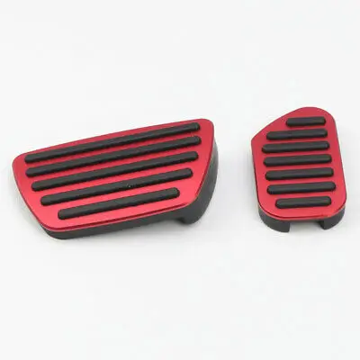 

Красный топлива педаль тормоза подножка накладка 2 шт. для Toyota 4runner 2010 - 2021