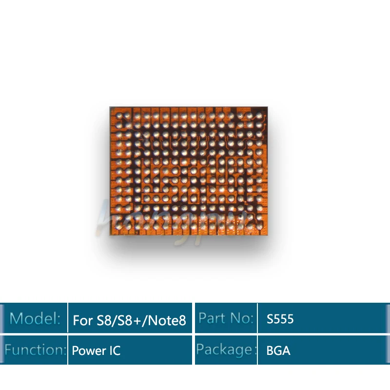 

10pcs/lot S555 for S8 G950F S8+ G955F Main Power supply PM IC Power management chip