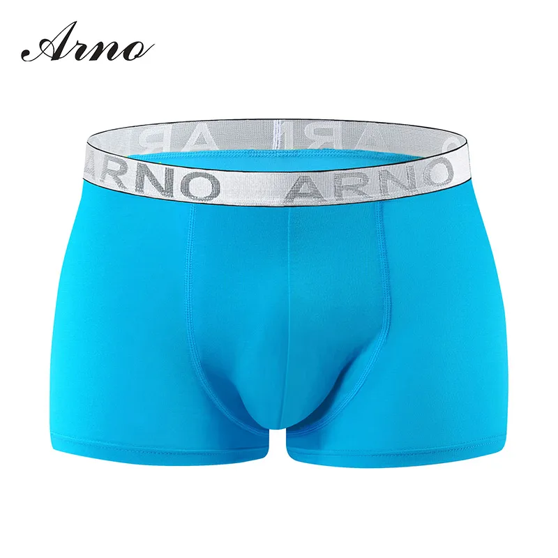 Arno Брендовые мужские боксеры шорты дышащие вискозное Нижнее белье Шорты Cuesa Masculina