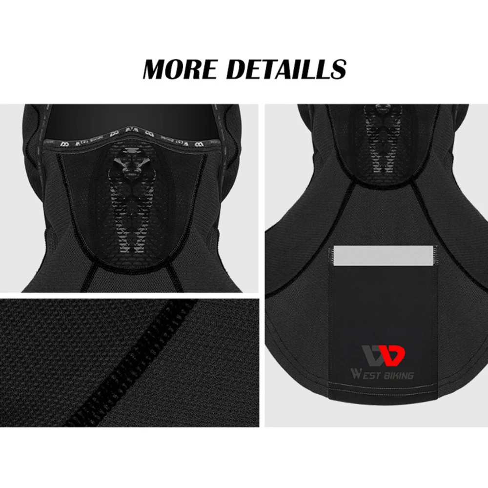 

Headwear With Storage Bag Cold-proof Fleece Bib Outdoor Equipment Lightweight Breathability Machine Riding Versatile Face Mask