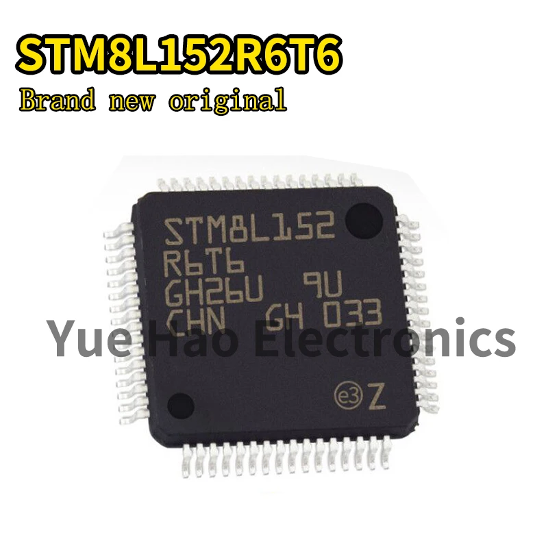 STM8L152R6T6 STM STM8 STM8L STM8L152 STM8L152R STM8L152R6 IC MCU 8BIT 32KB FLASH LQFP-64 | Электронные компоненты и