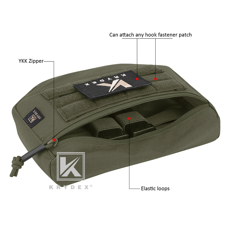 Сумка для хранения инструментов KRYDEX забавная зеленая тактическая сумка JPC AVS CPC APC