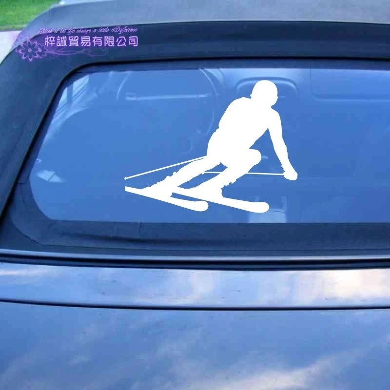 Наклейка для лыжного спорта виниловые наклейки на стену Pegatina Декор наклейка