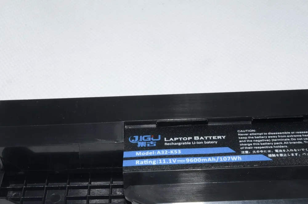 Jigu Аккумулятор для ноутбука Asus A32-k53 A42-K53 A31-K53 A41-K53 A43 A43J A53J A53 K43 K53 K53s X43 X43s X44 X53 X54 X84 X53S