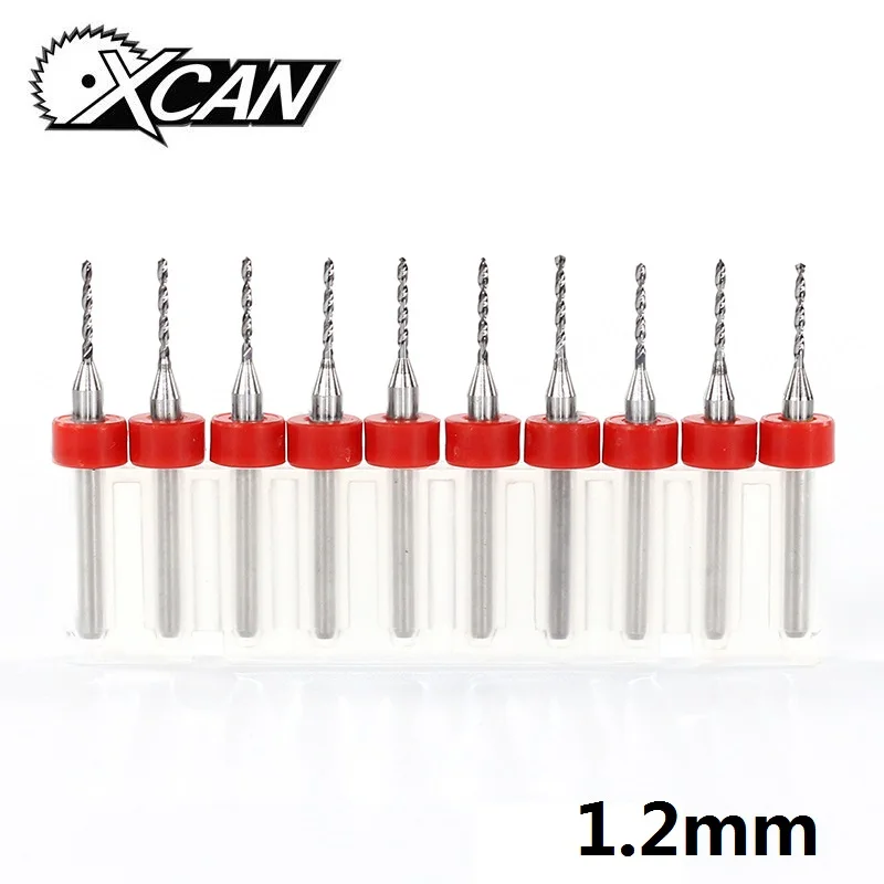 10pcs 1.2mm 10 шт. 0,6 мм-1,5 мм импортные, карбидные сверла печатной платы печатная плата мини-сверлильный набор с ЧПУ - Цвет: 10pcs 1.2mm